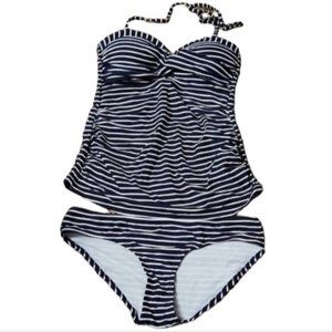 A Pea in the Pod Small Maternity 2 Piece Swimsuit Tankini